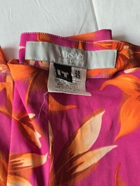Versace Jeans Couture Pink & Orange Floral Top